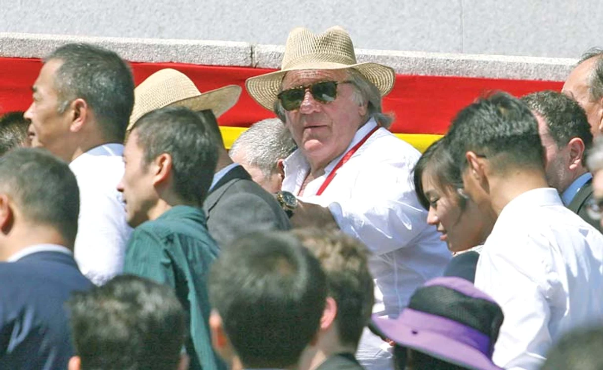 
    Actorul a fost înghesuit din toate părţile la parada dictatoruluiFoto: AFP/Gettyimages  