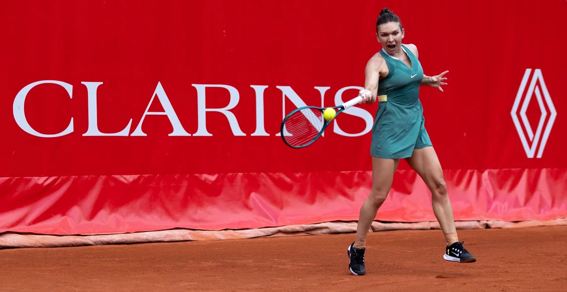 La Trophee Clarins, Simona Halep a abandonat în primul tur. Foto Facebook  