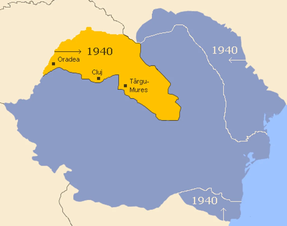 zona cu galben este cea ocupată de unguri