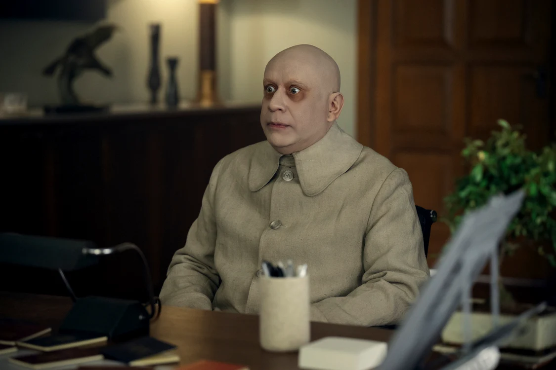 Fester, cel mai îndrăgit membru al familiei Addams. FOTO: Netflix