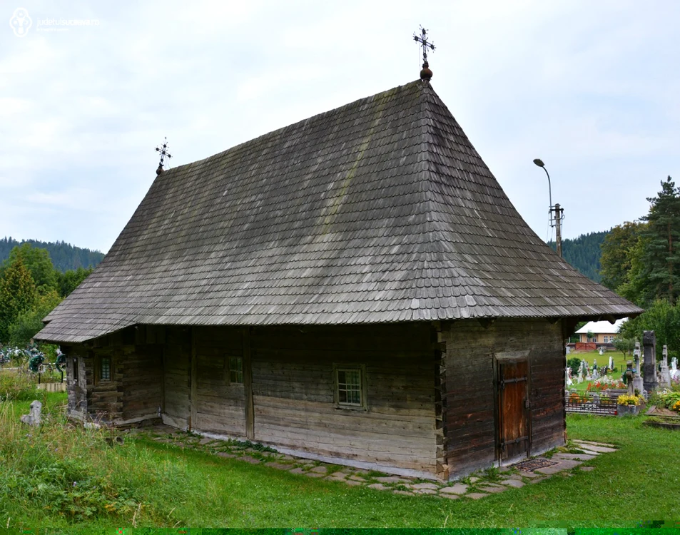 Cea mai veche biserică de lemn din România. FOTO: Ştefan Macedon Gheorghiţă / judetulsuceava.ro
