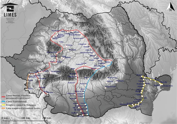 Limesul Dacic (foto: Facebook / Limes - Frontierele Imperiului Roman în România )