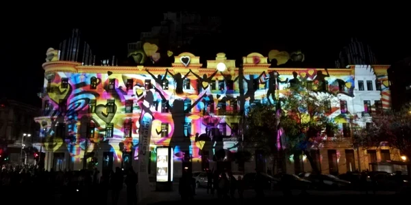 Spotlight festivalul luminilor din Bucureşti ediţia a IV a cu Huawei P20 Lite FOTO Adrian Pogîngeanu