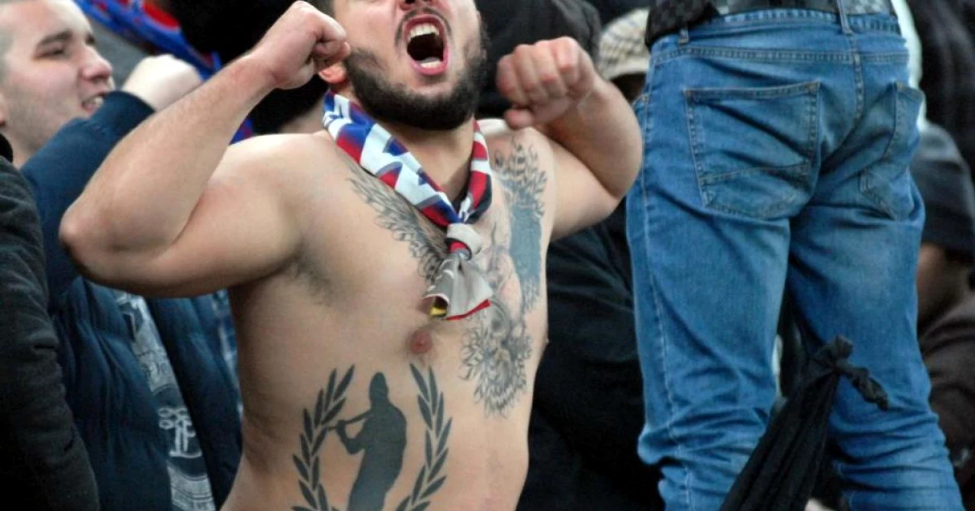 Susţinătorii echipei Steaua o aşteaptă pe Ajax în Bucureşti FOTO Cosmin Iftode/Rpressport