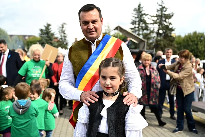 Primarul Cătălin Cherecheș, la un eveniment local FOTO Facebook