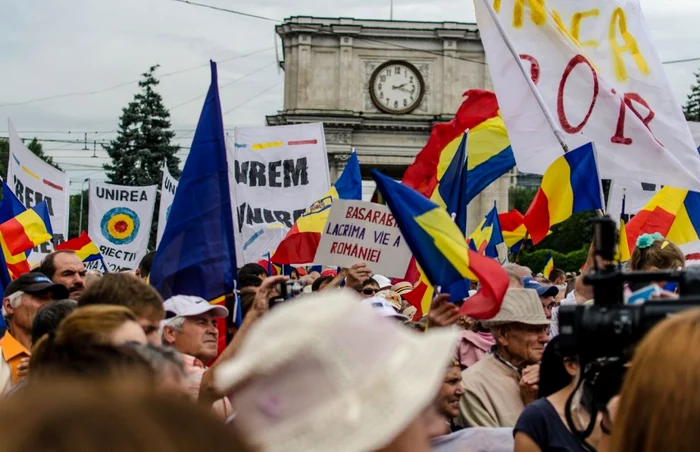 Marea Adunare Naţională, de la Chişinău, unde basarabenii au cerut unirea cu România.