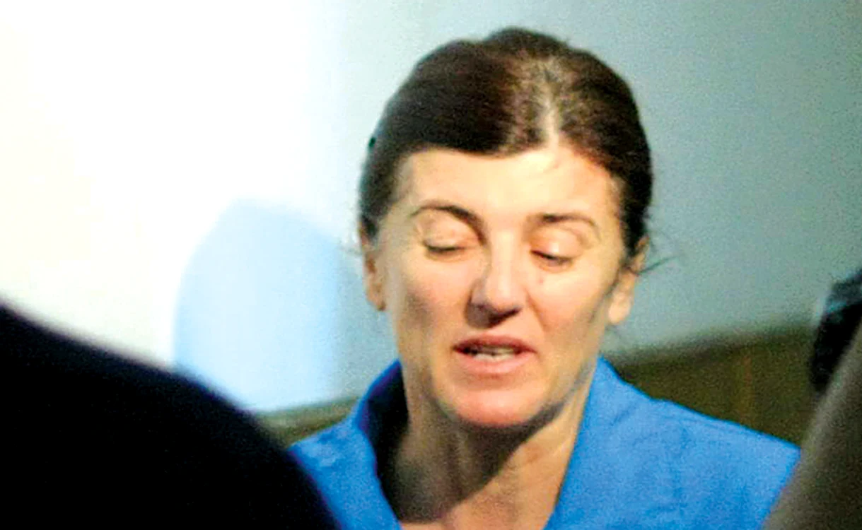 Cornelia Corescu este arestată preventiv. Foto: Sebastian Tătaru
