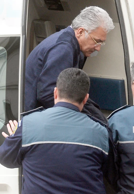 Adriean Videanu a fost adus ieri la sediul Parchetului  pentru prelungirea mandatului de arestare