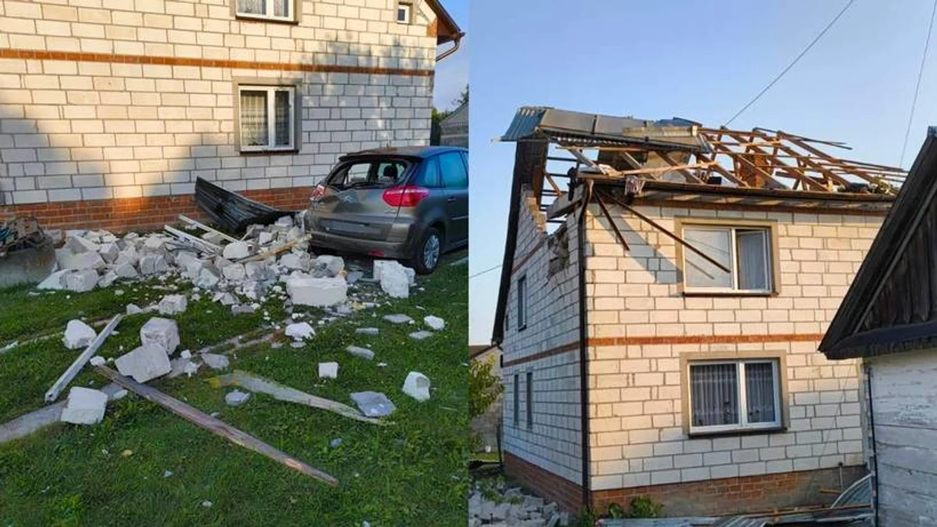 O dronă rusească a lovit o clădire rezidențială din Polonia FOTO: Arhivă