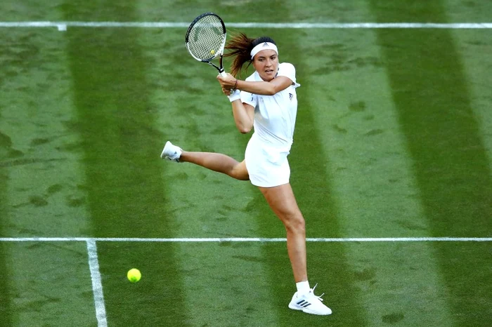 Gabriela Ruse este o foartă bună jucătoare pe iarbăFoto: Guliver / GettyImages