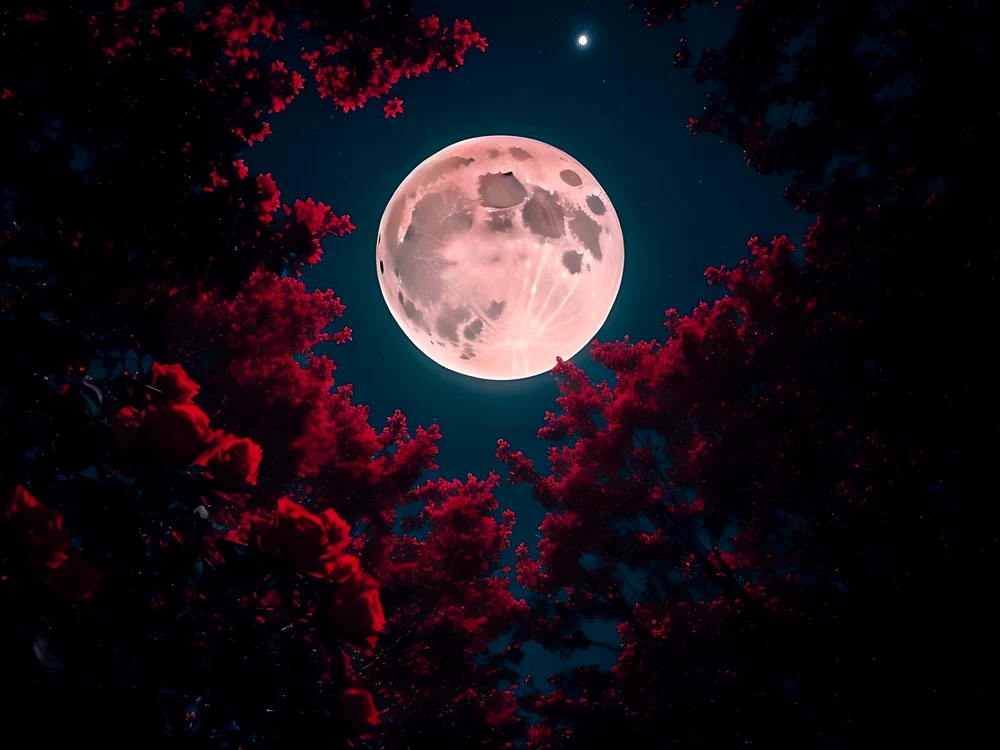 "Luna căpșună", un fenomen astrologic inedit Foto: Freepik