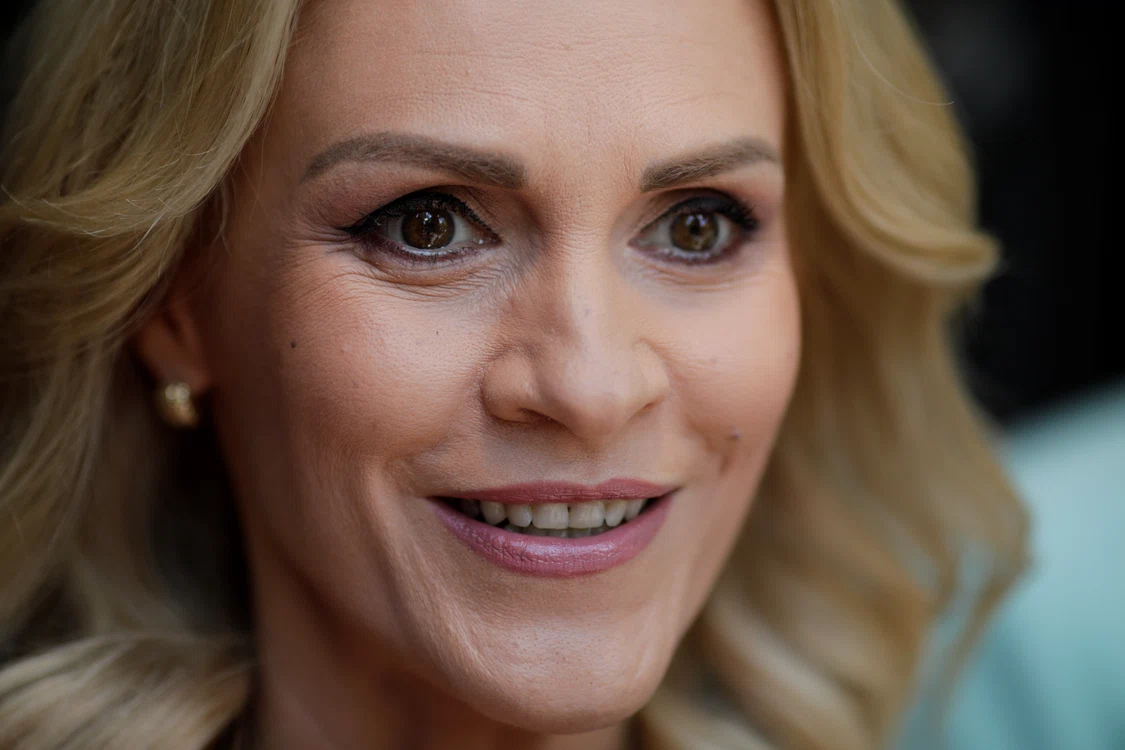 Gabriela Firea, în iulie 2020. Cu riduri de expresie, firești. Foto: Inquam