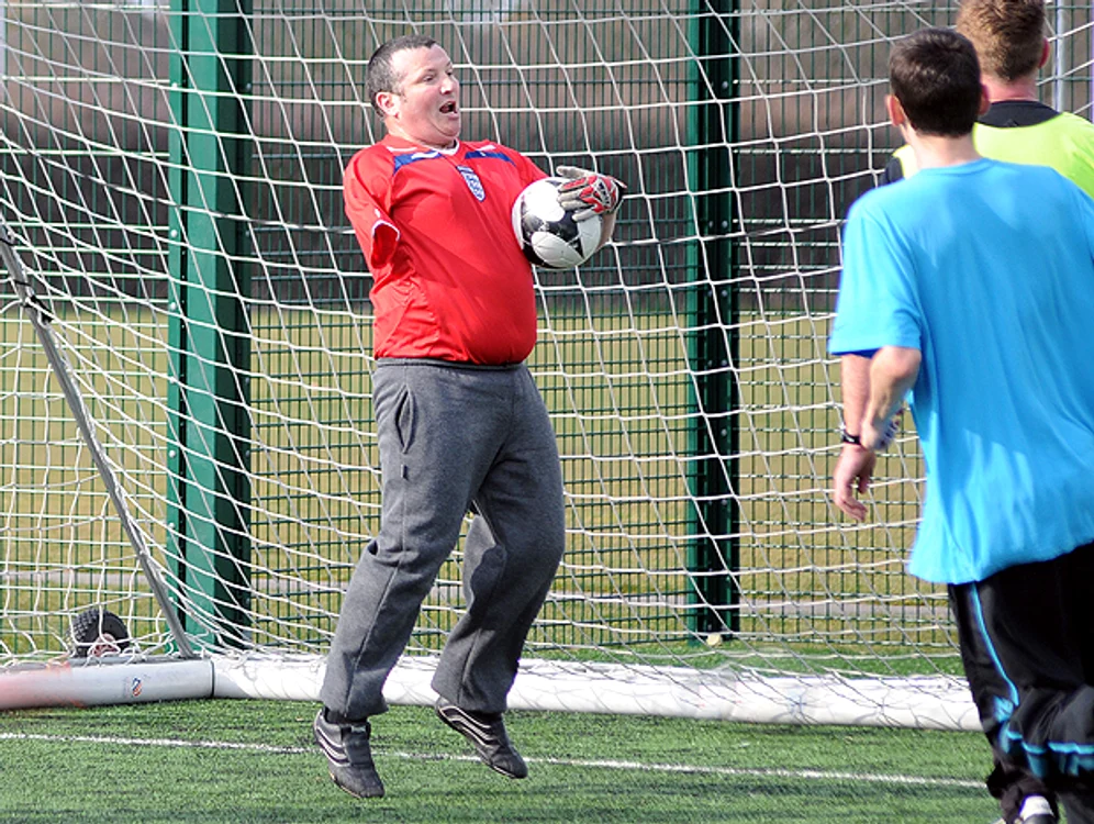 robert lovejoy, portar fotbal brat amputat