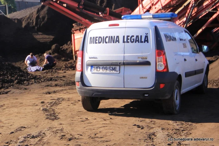 Bărbatul a murit în urma unui accident de muncă. FOTO: Daniel Guţă. ARHIVĂ.