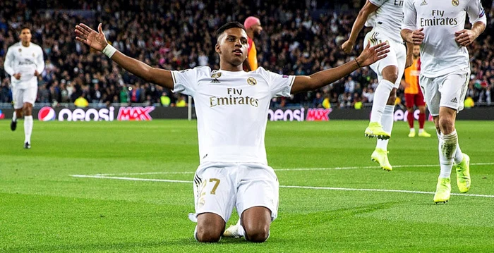 Rodrygo, pe vremea când marca goluri