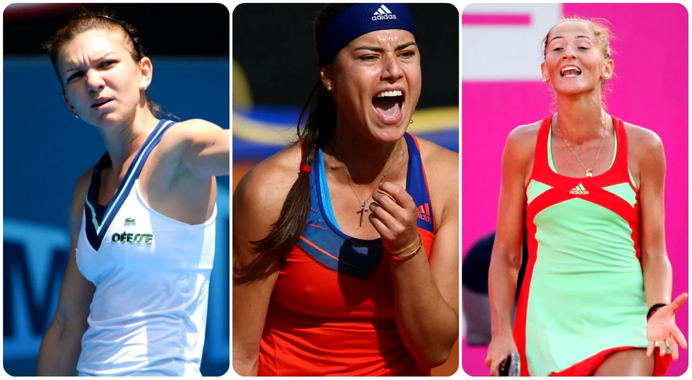 Simona Halep, Sorana Cîrstea şi Alexandra Cadanţu FOTO Mediafax