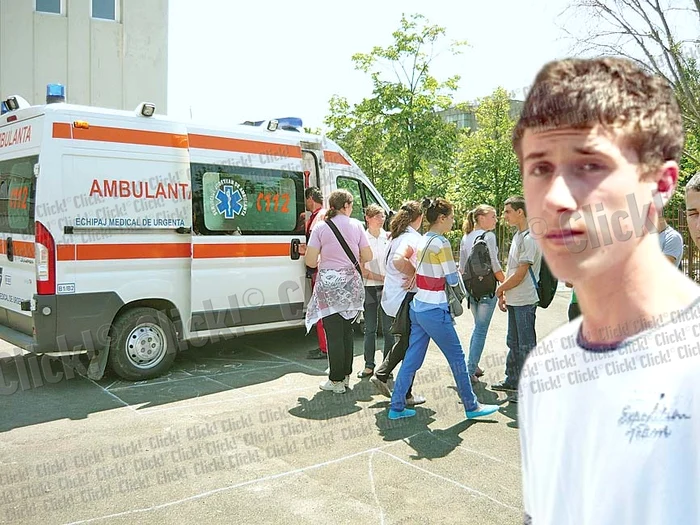 Mai mulţi elevi au avut nevoie de îngrijiri medicale