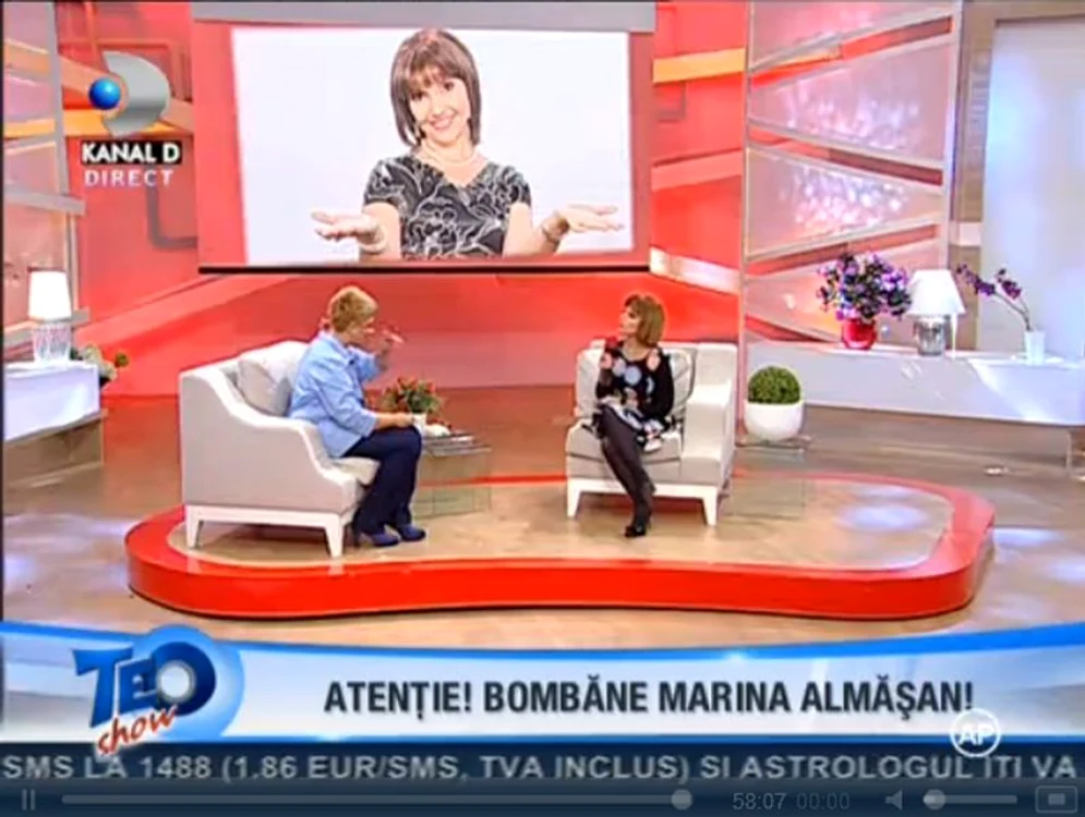 Teo Trandafir cu Marina Almasan