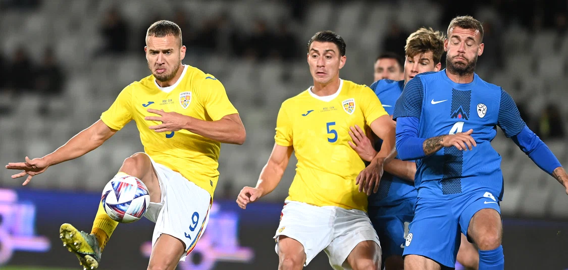George Pușcaș și Ionuț Nedelcearu, printre ”petardele” din naționala României. Foto Sportpictures