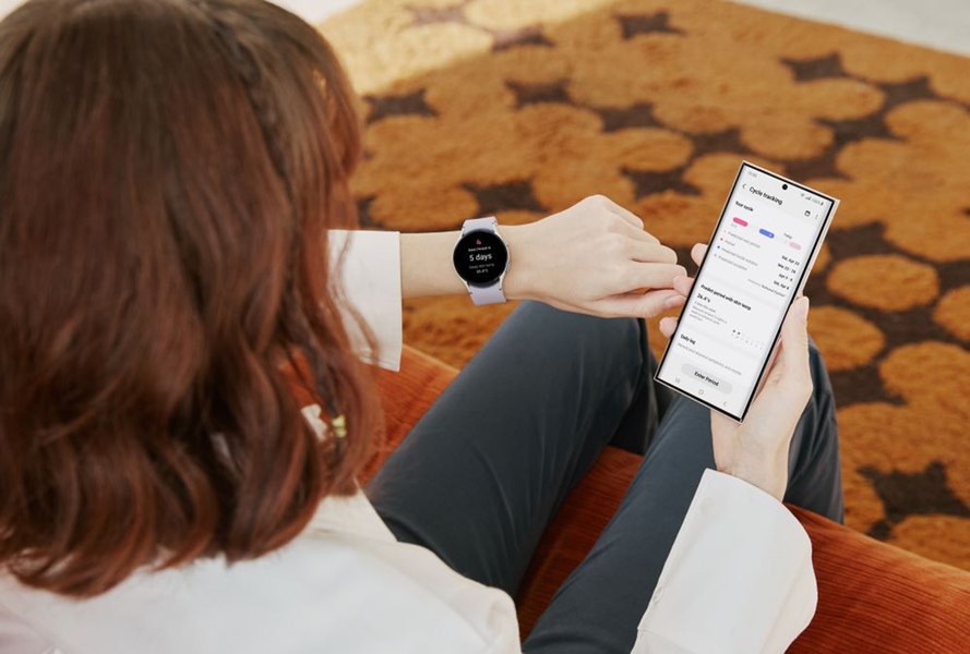 Monitorizarea temperaturii corpului în timpul menstruației disponibilă pe seria Samsung Galaxy Watch5