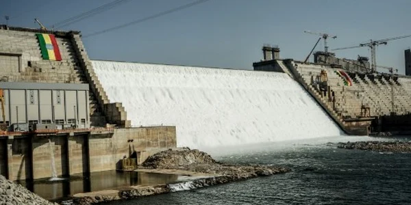 Grand Ethiopian Renaissance Dam martele baraj etiopian al renasterii pe nilul albastru foto Amanuel SILESHI / AFP