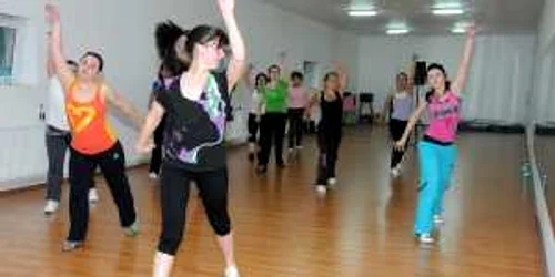 Demonstraţie de zumba