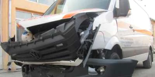 Accident ambulanta Milea