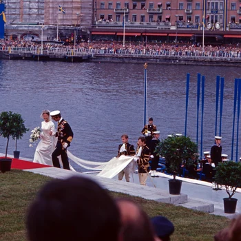 Regele Carl Gustaf al Suediei și Regina Silvia a Suediei. FOTO: Profimedia