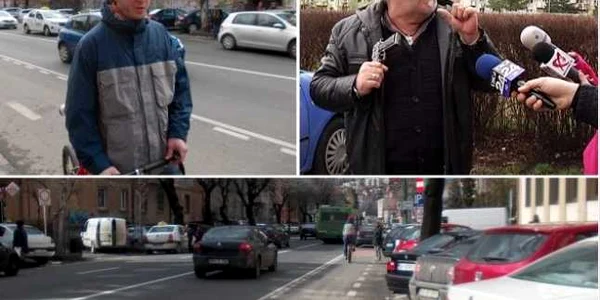 Altercaţia s-a petrecut pe strada Iuliu Maniu. FOTObzb.ro