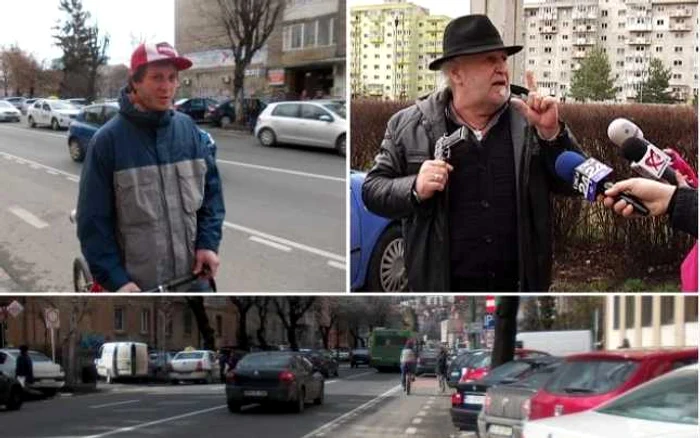 Altercaţia s-a petrecut pe strada Iuliu Maniu. FOTObzb.ro