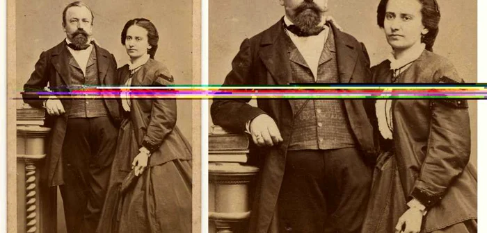 Familie de bistriţeni din sec XIX