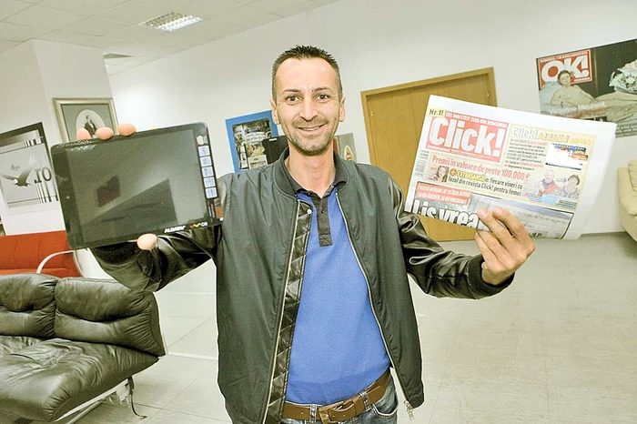 
    Adrian Petre a luat o supertabletă  