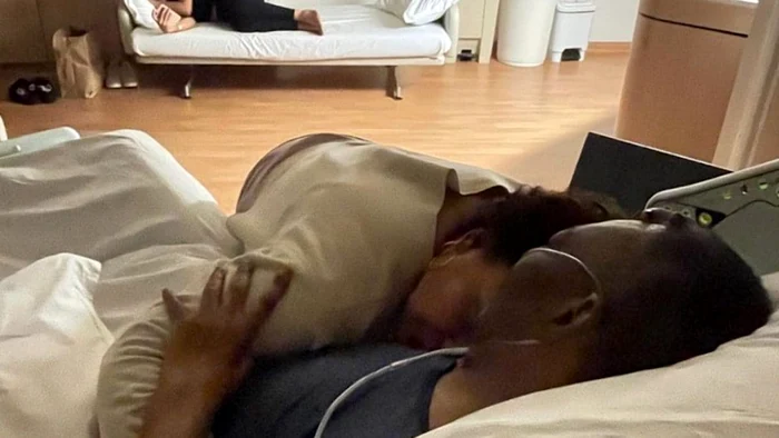 Marele fotbalist, pe patul spitalului FOTO Kely Nascimento/Instagram