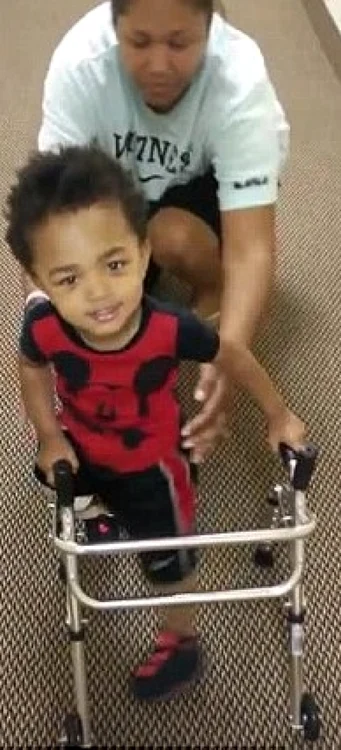 Kayden Elijah este un adevărat luptător