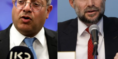 ben gvir si Bezalel Smotrich foto colaj epa efe png