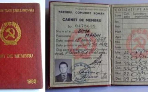 Carnete de partid de pe vremea lui Ceauşescu