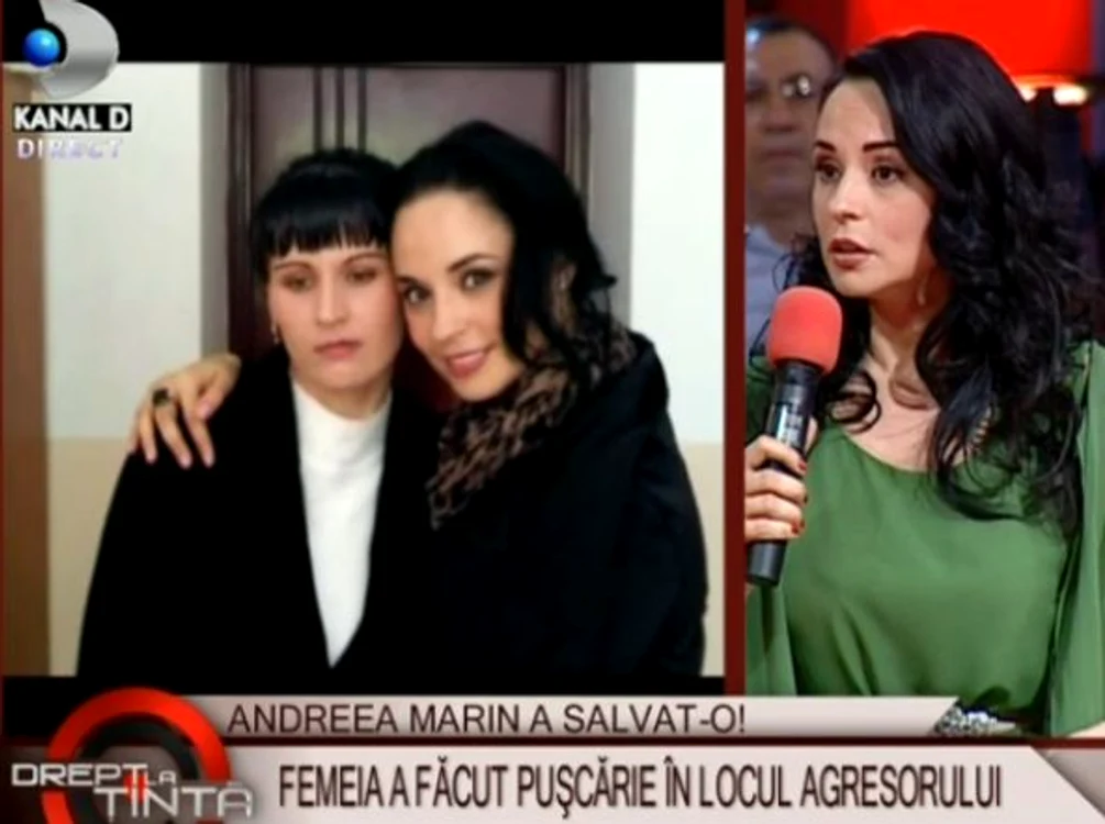 
    Andreea Marin a fost revoltată că victima a fost închisă, iar agresorul nu  