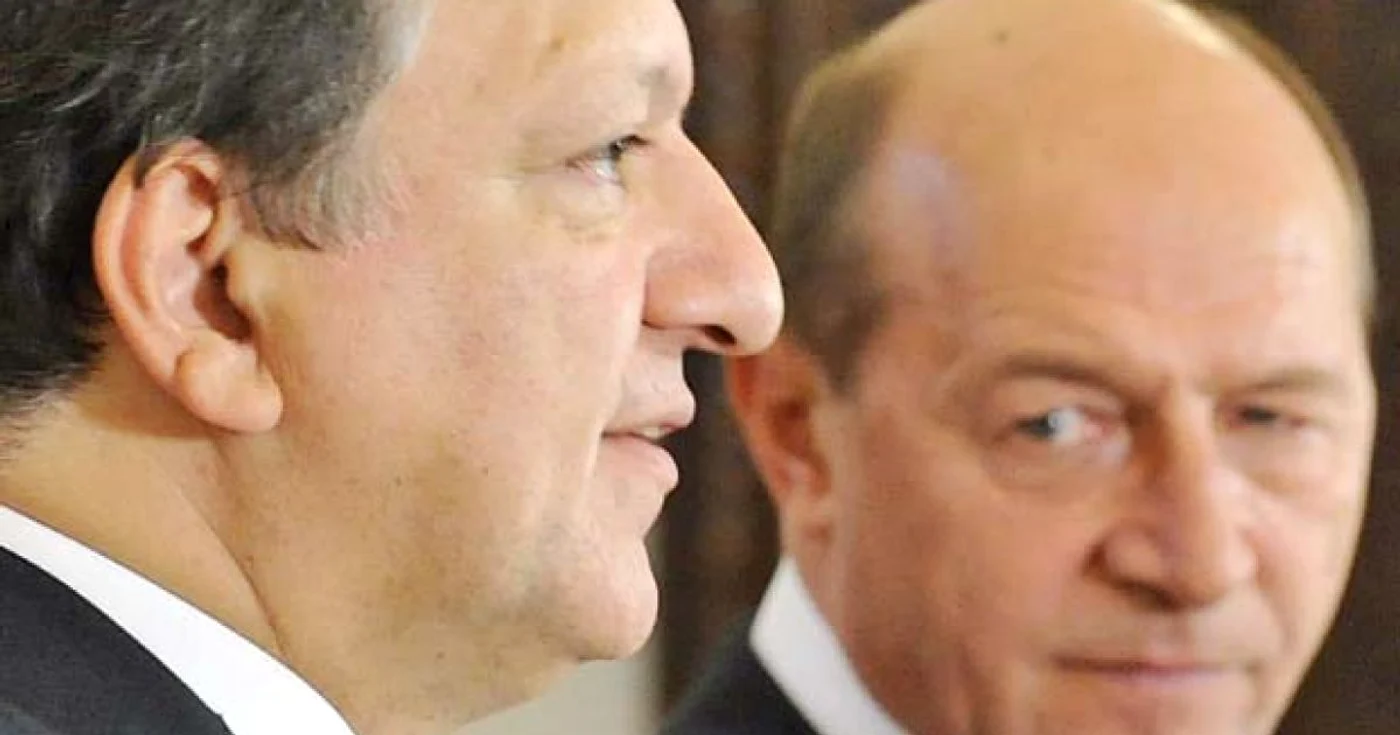 Traian Băsescu s-a întâlnit  cu Jose Barroso, la Bruxelles  