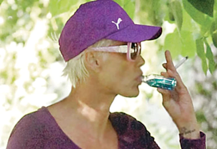 Brigitte Nielsen s-a făcut mangă (fotografii: Hepta / Guliver / Splasshnews)