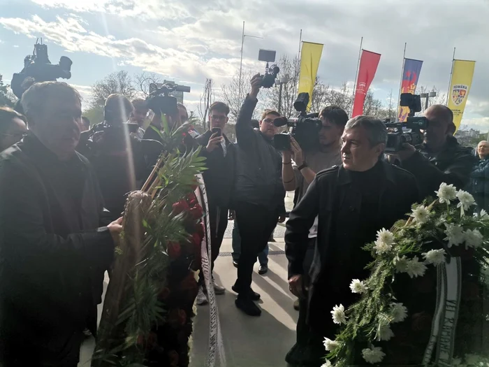 Gică Hagi și Dorin Mateuț au sosit la „Arena Națională” (FOTO: Click!)