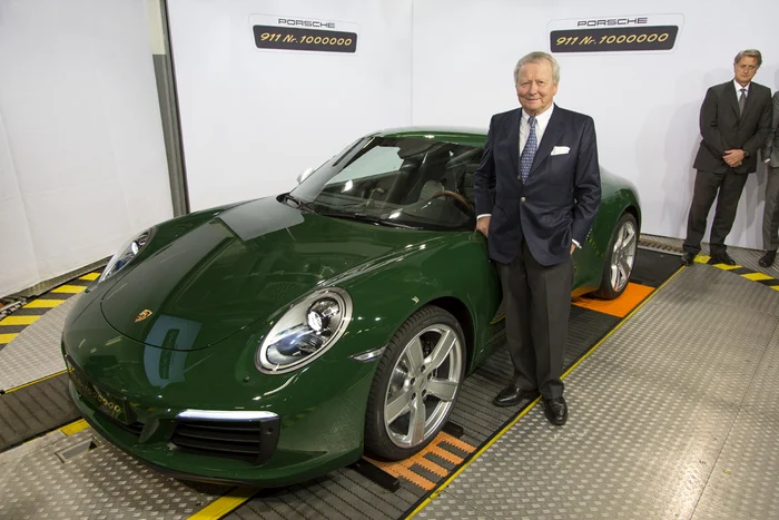 Wolfgang Porsche vrea un garaj pentru 12 mașini de lux FOTO: Porsche