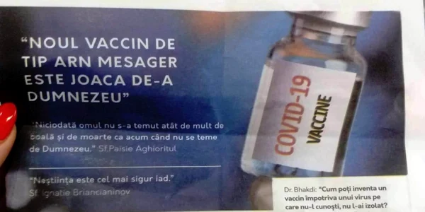 informatii false vaccin