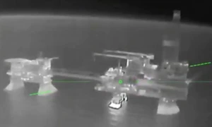 ucraina a atacat o platforma lukoil foto captura video jpg