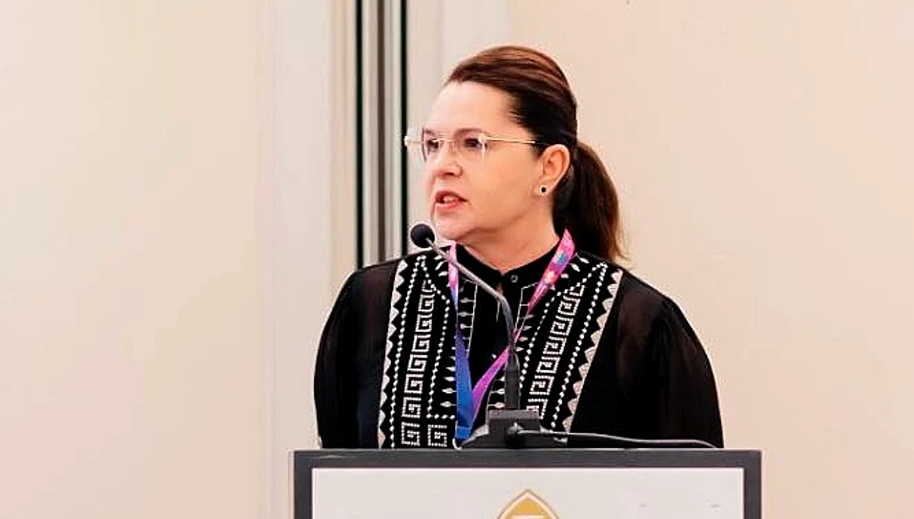 Adriana Săftoiu, președintele-director general al Televiziunii Române.
