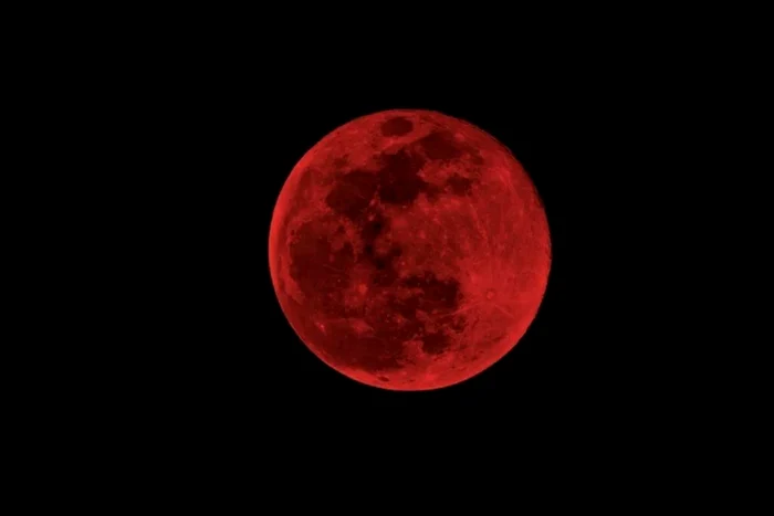 "Luna de Sânge". Foto: arhiva.