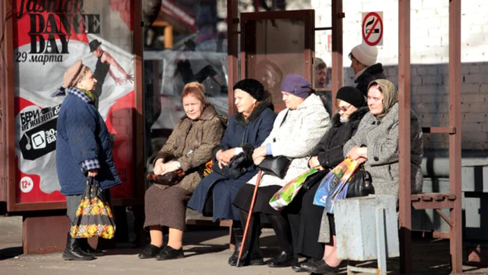 Pensionari din Rusia FOTO: Telegram