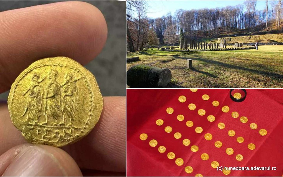 Piața înfloritoare a monedelor de aur Koson. Galbenii furați din Sarmizegetusa Regia, căutați prin Interpol, au ajuns în toată lumea