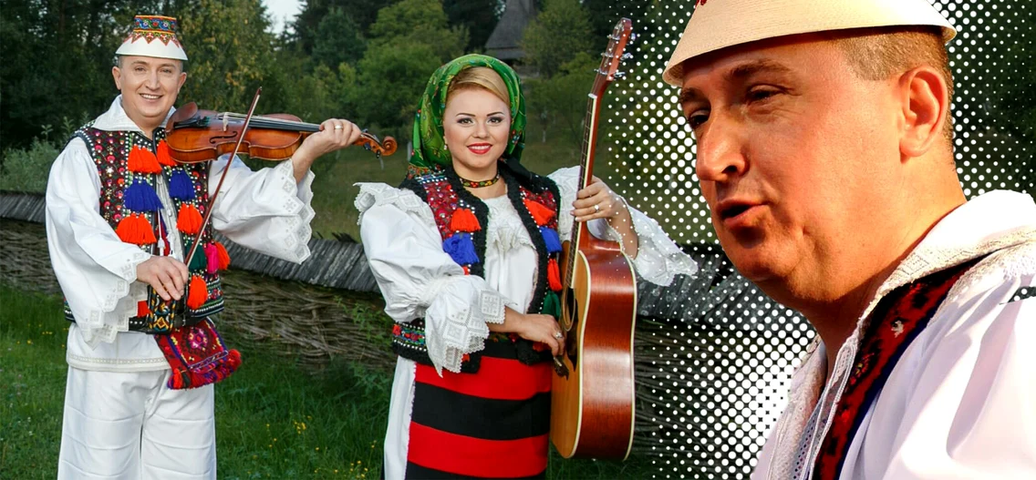 Lupu Rednic cântă împreună cu soția lui, Cornelia
