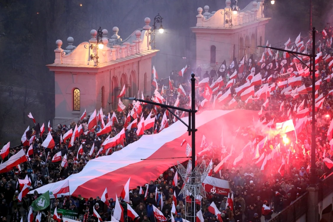 Marş de Ziua Naţională a Poloniei FOTO  FOTO EPA -EFE / Pawel Supernak