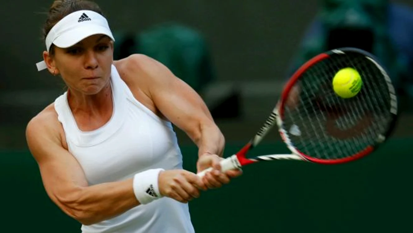 
    Simona Halep la Wimbledon  